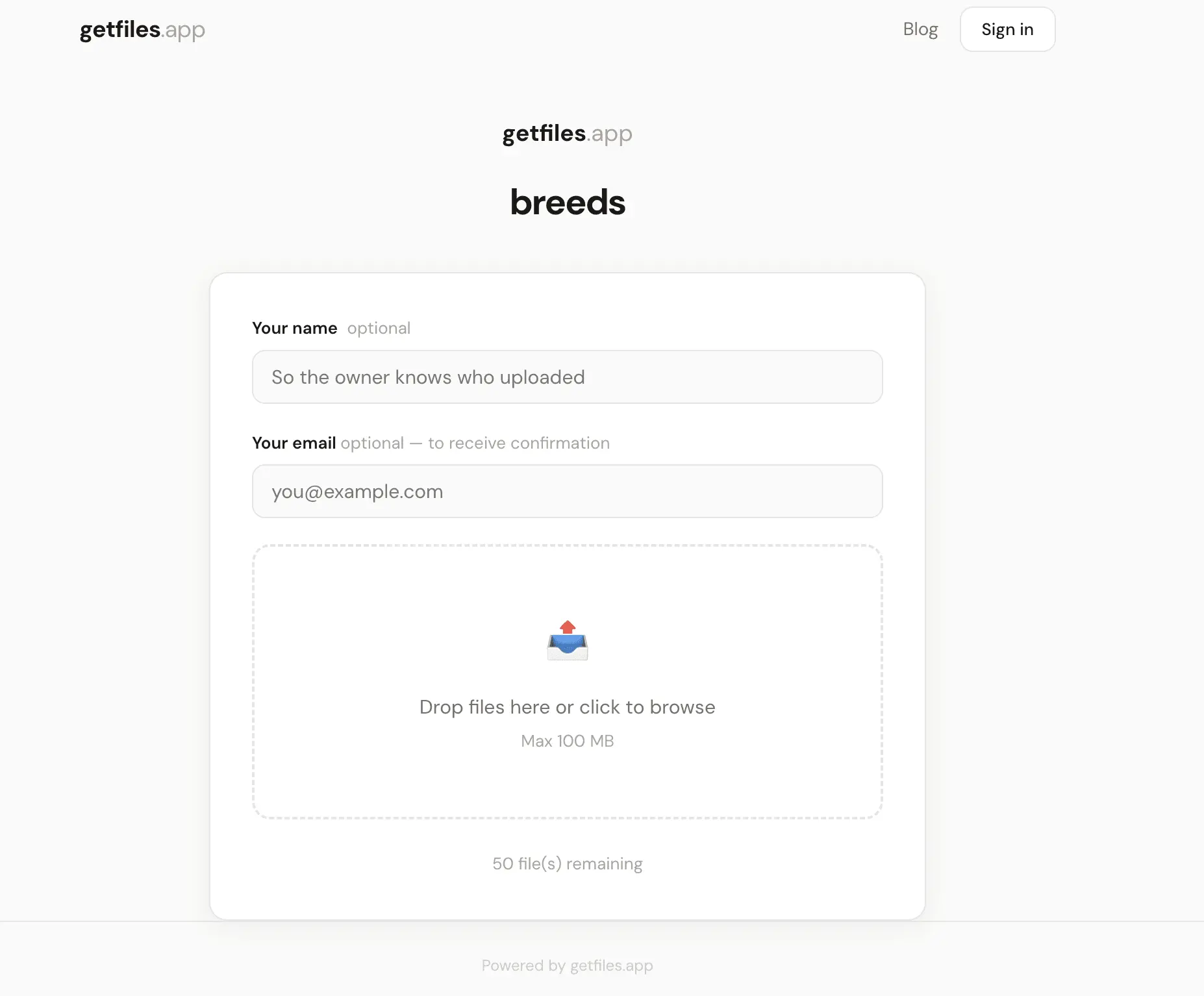 Screenshot 2 of GetFiles