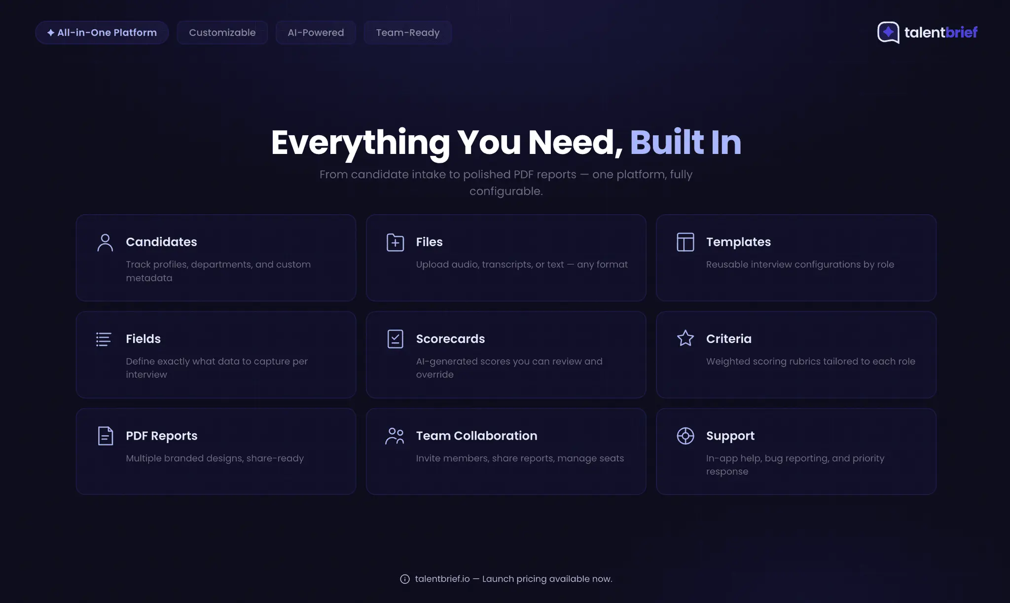 Screenshot 7 of TalentBrief