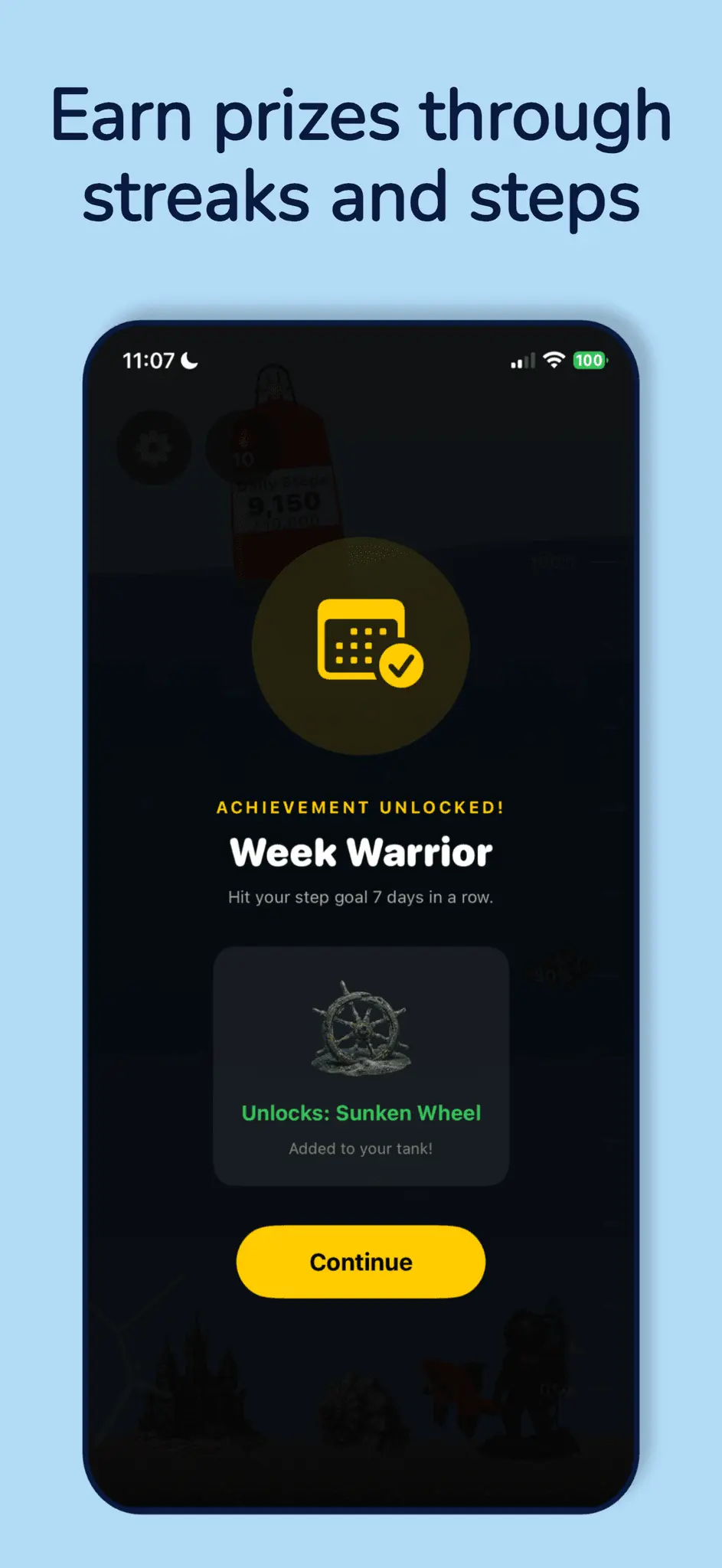 Screenshot 2 of Fish Steps
