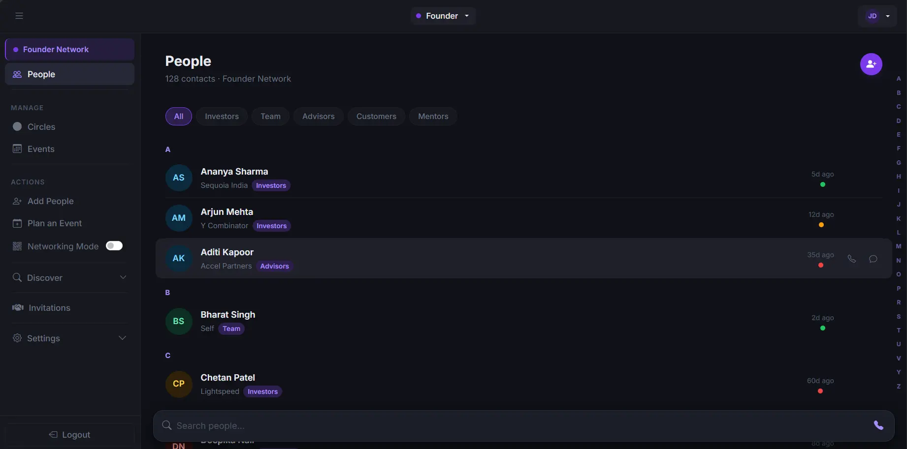 Screenshot 1 of CircleMeUp
