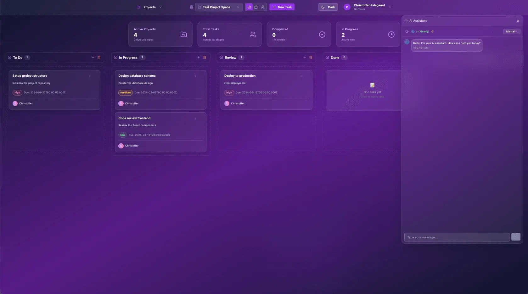 Screenshot 1 of AIgentwork
