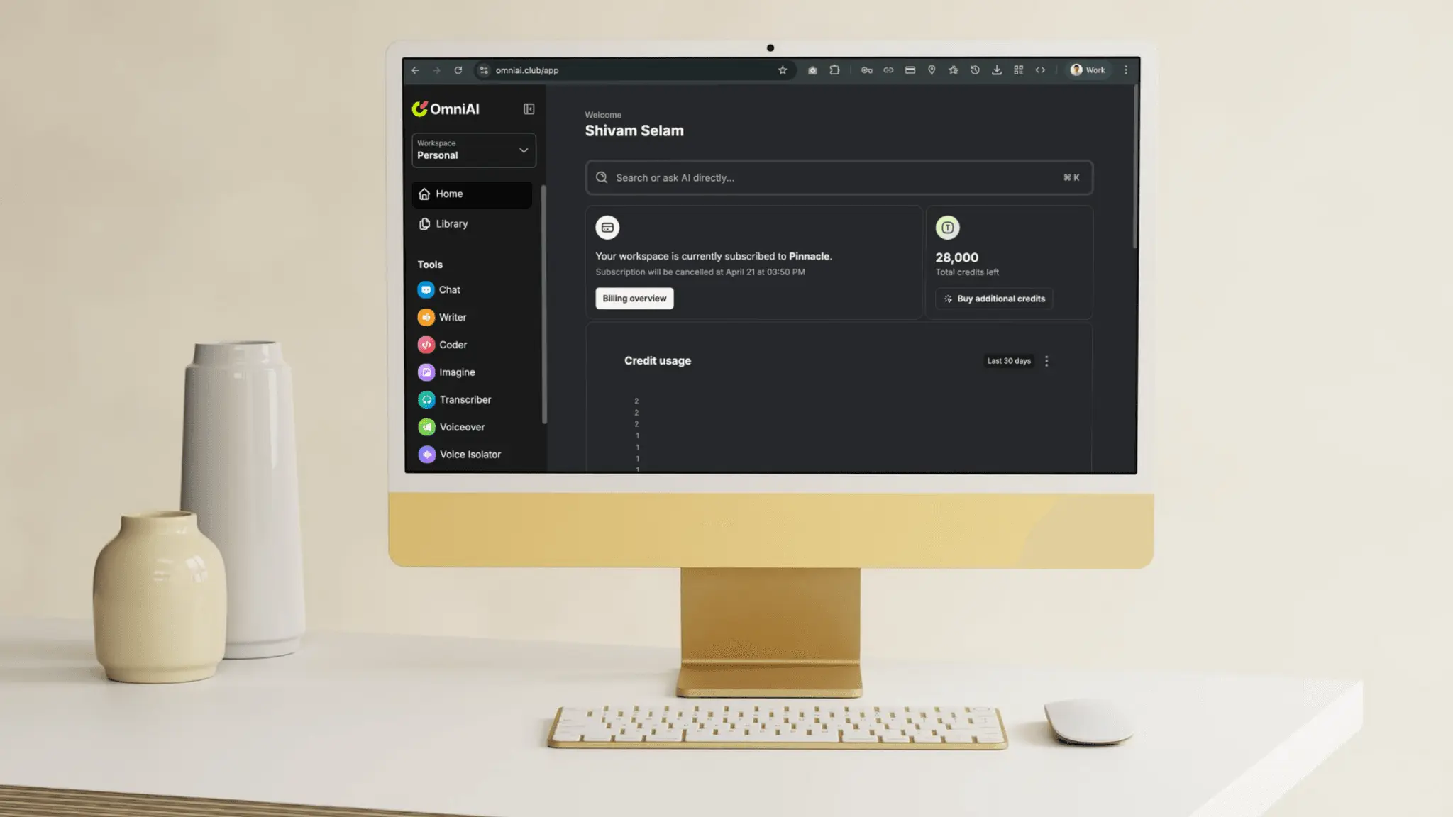 Screenshot 2 of omniai.club