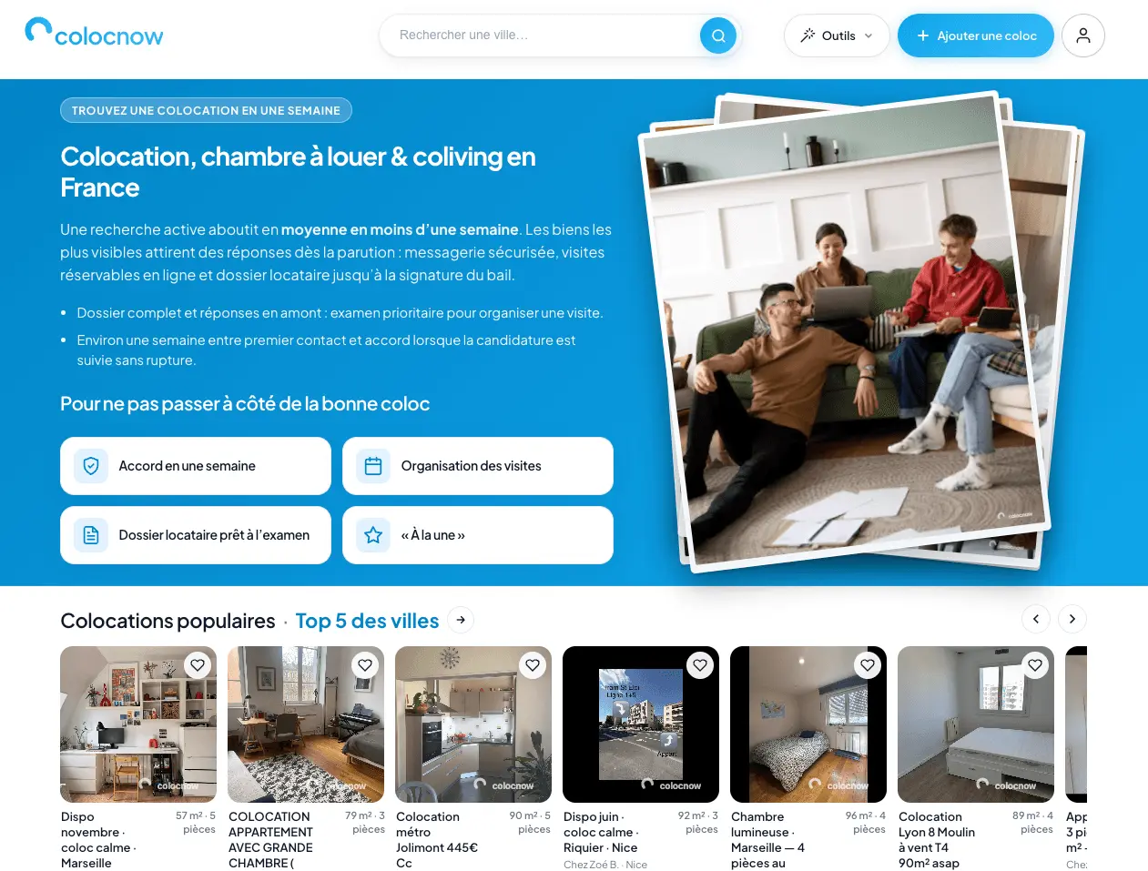 Screenshot 1 of ColocNow