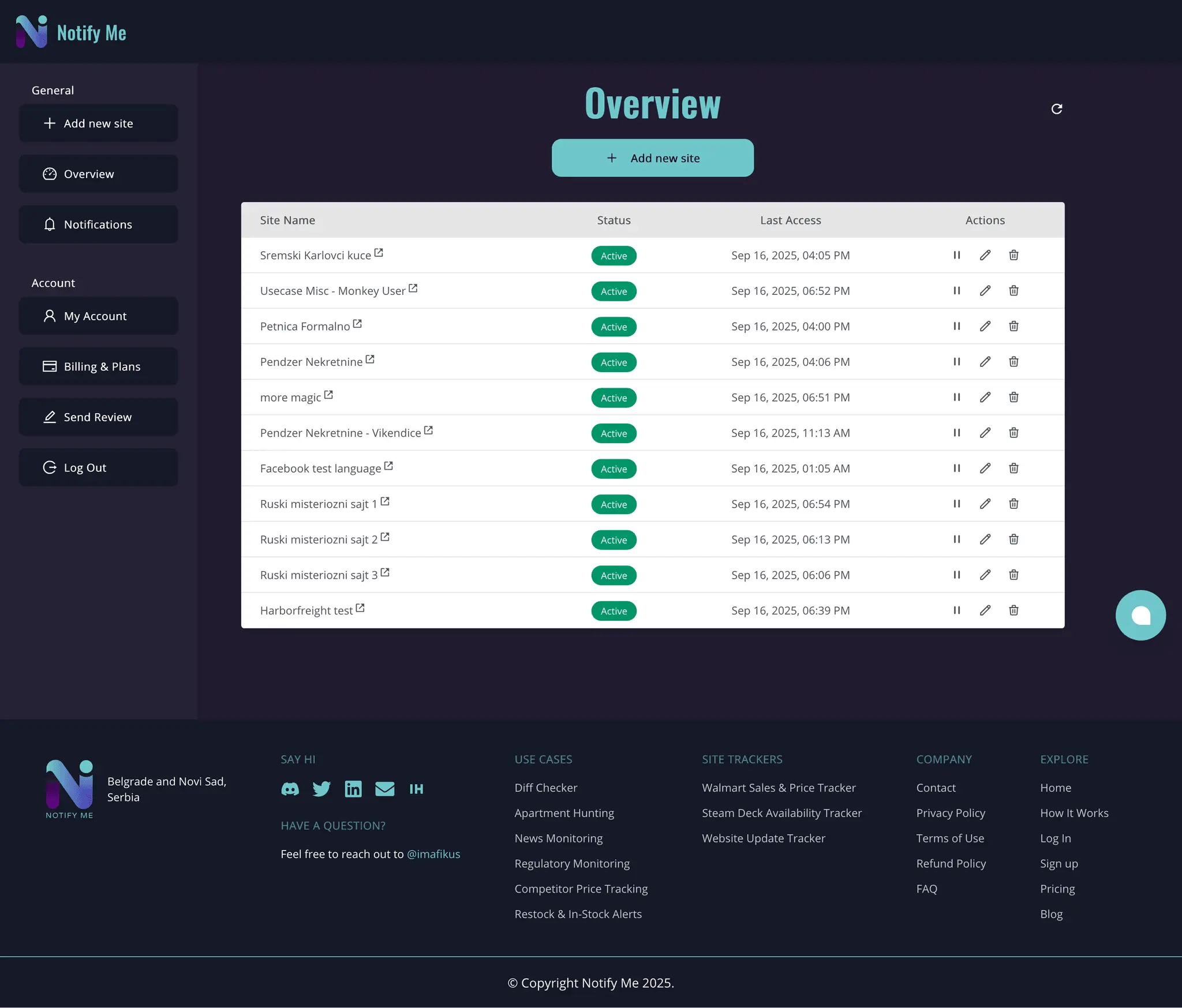 Screenshot 3 of Notify Me