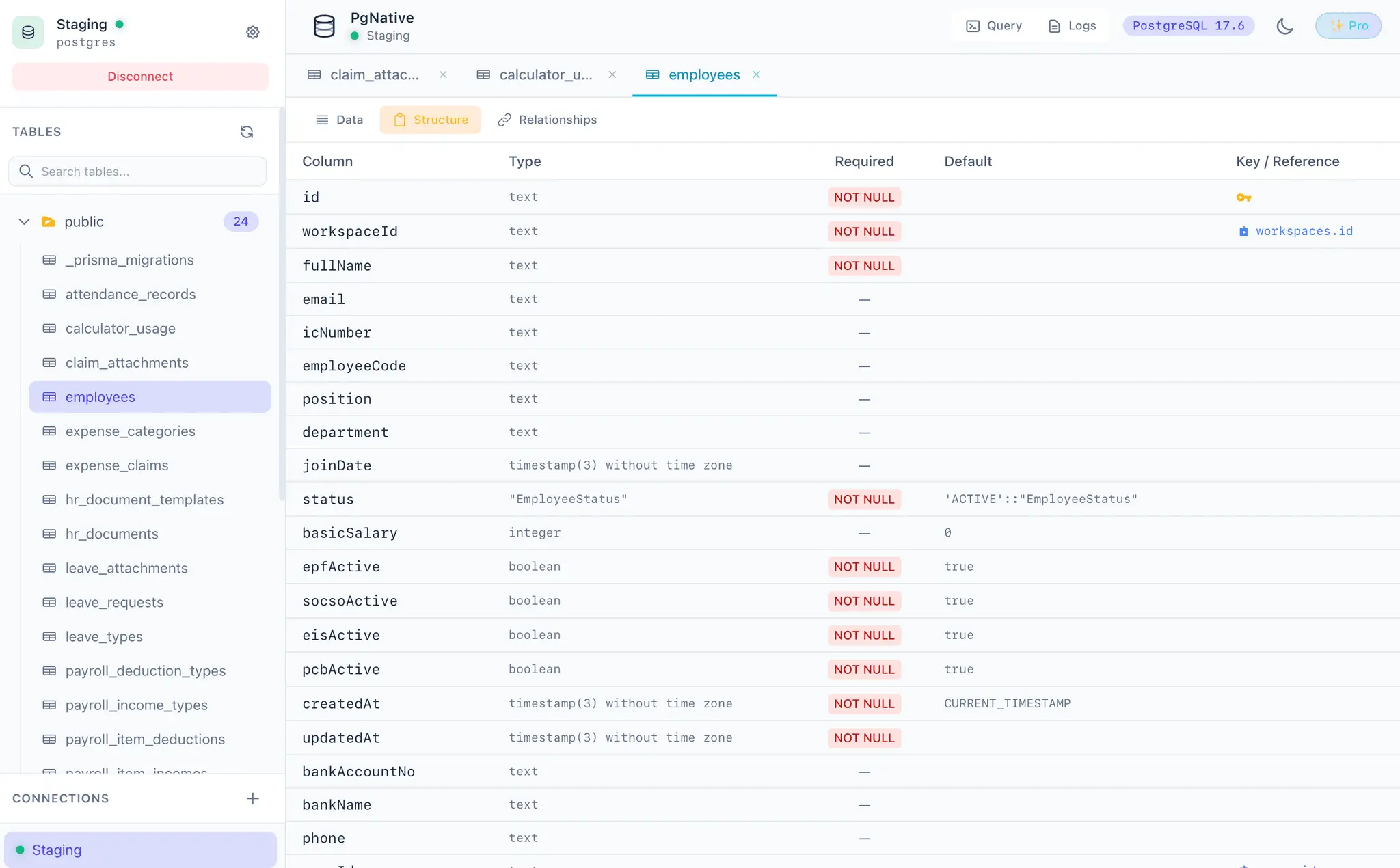 Screenshot 3 of PgNative