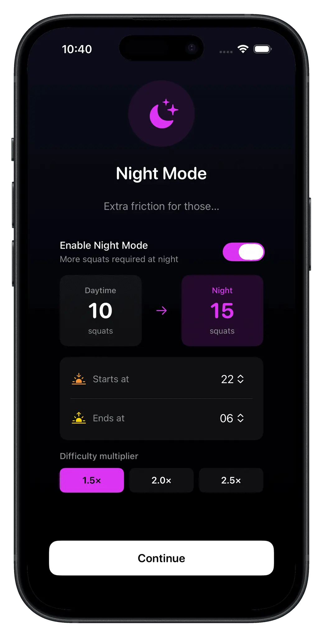 Screenshot 4 of Squat Lock: Screen Time Limit