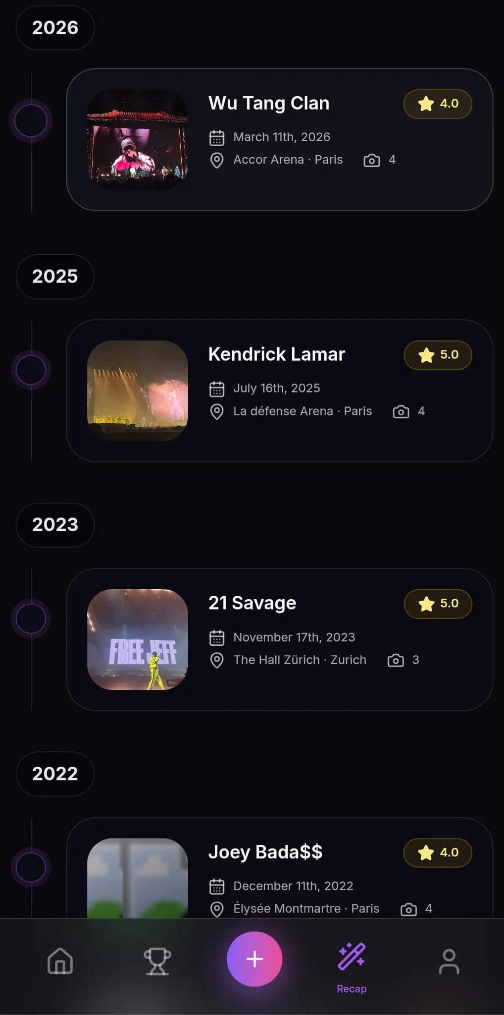 Screenshot 9 of Rate Your Concert