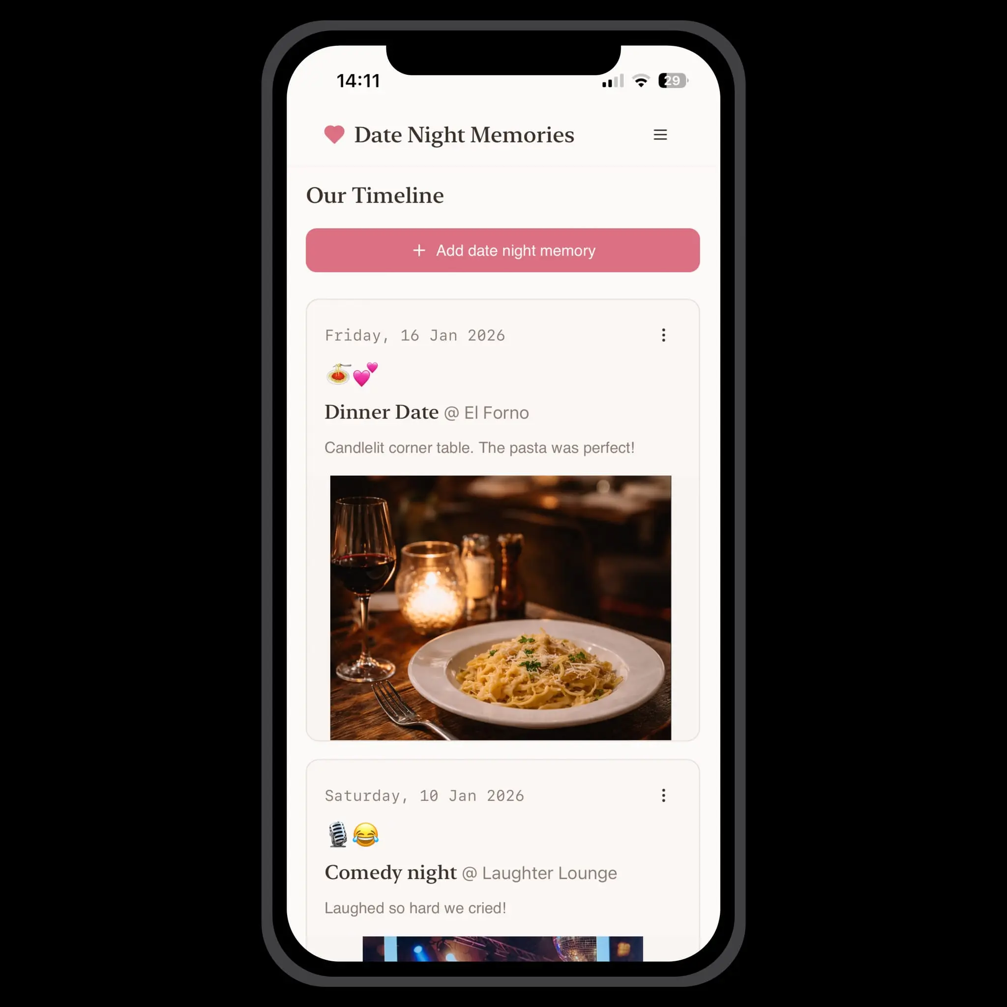 Screenshot 2 of Date Night Memories