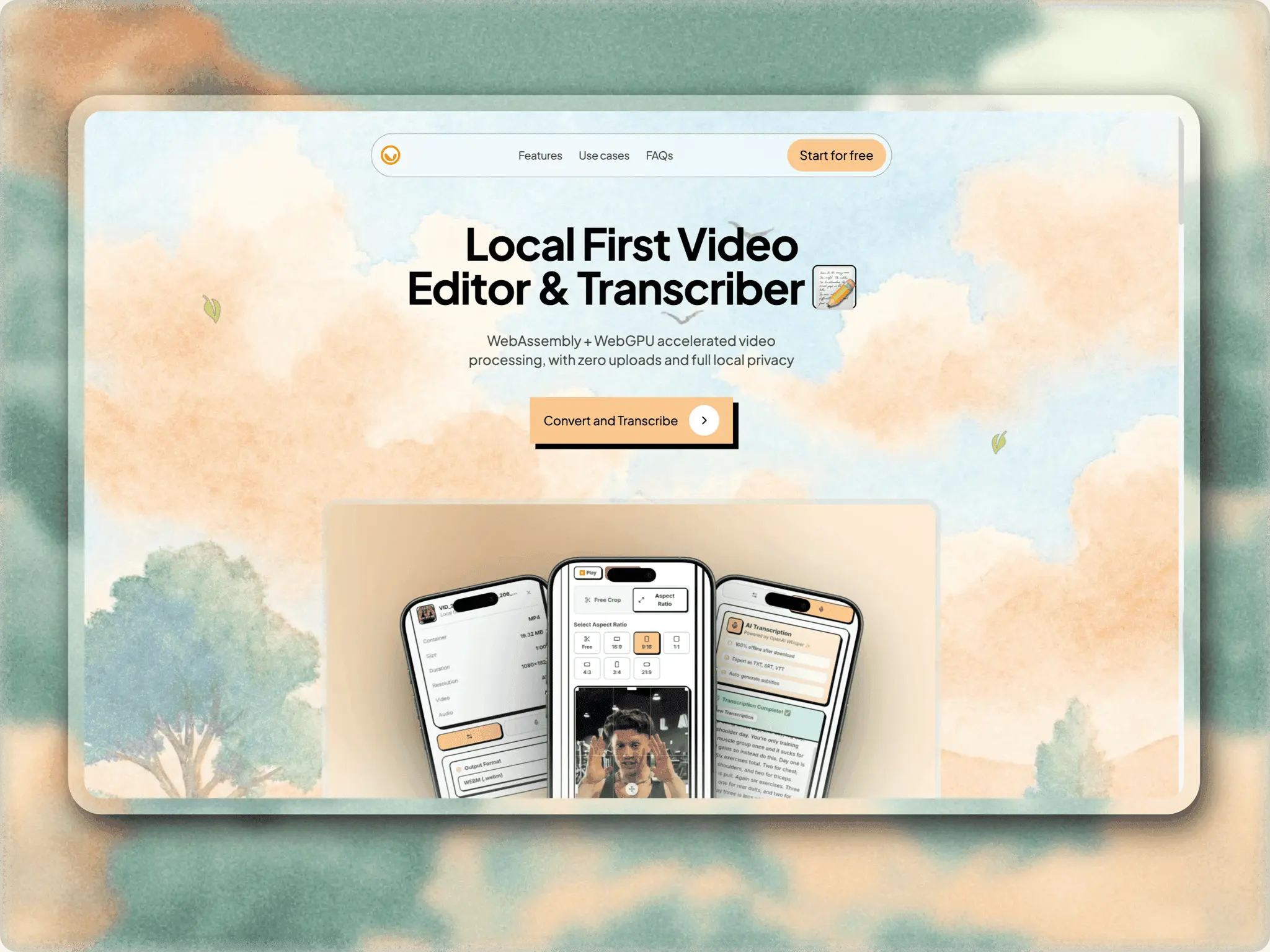 Screenshot 1 of Vico - Local First Video Converter