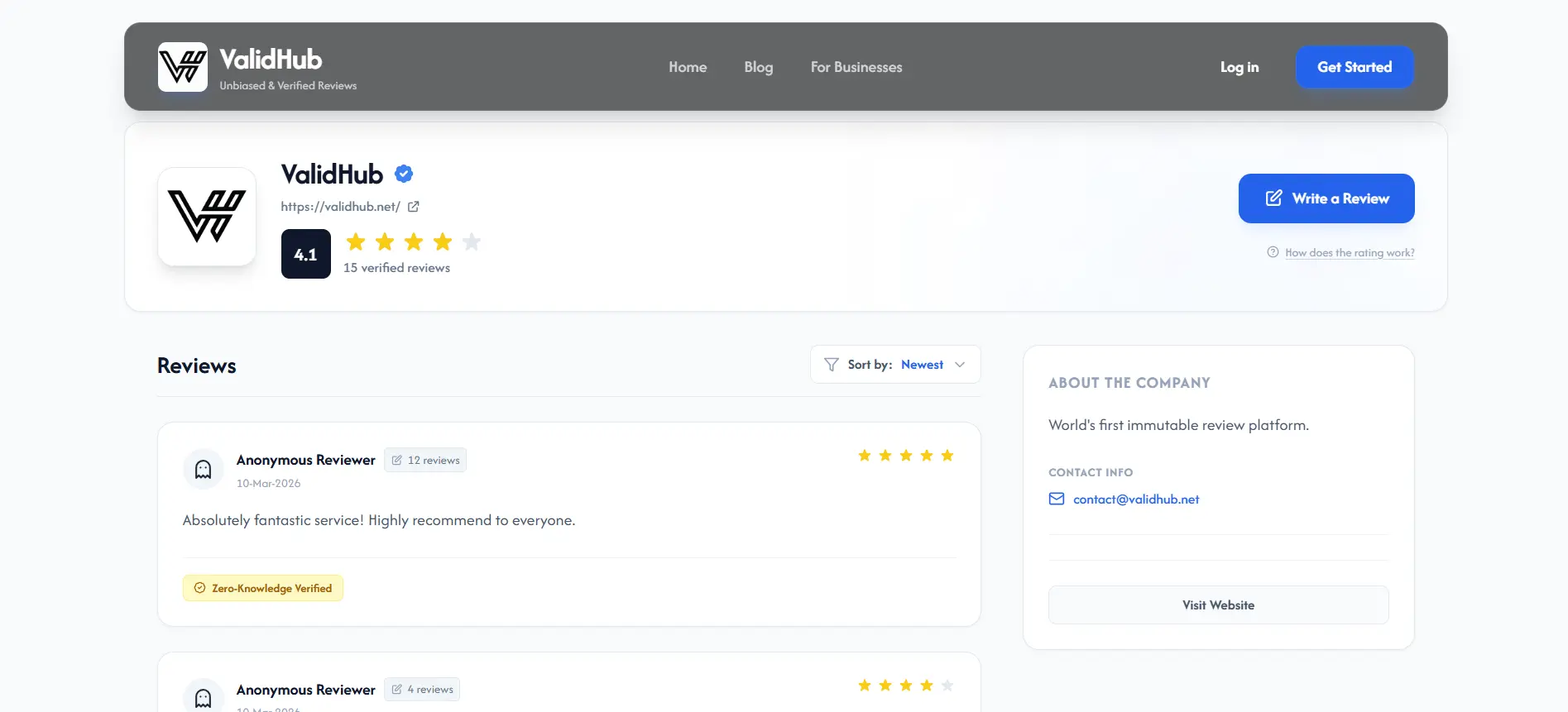 Screenshot 4 of ValidHub