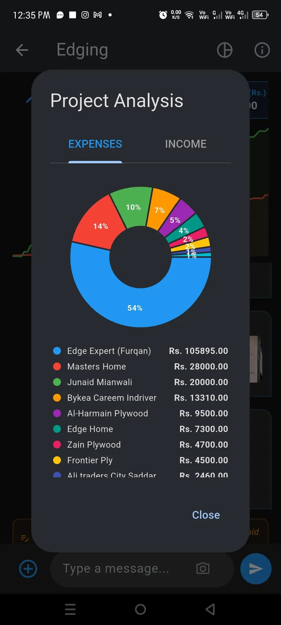 Screenshot 2 of CostTalk: Team Expense Tracker