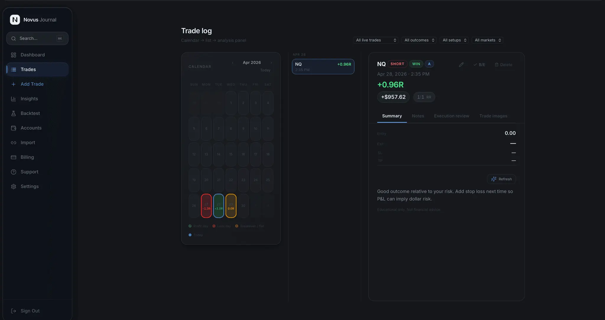 Screenshot 8 of Novus Journal