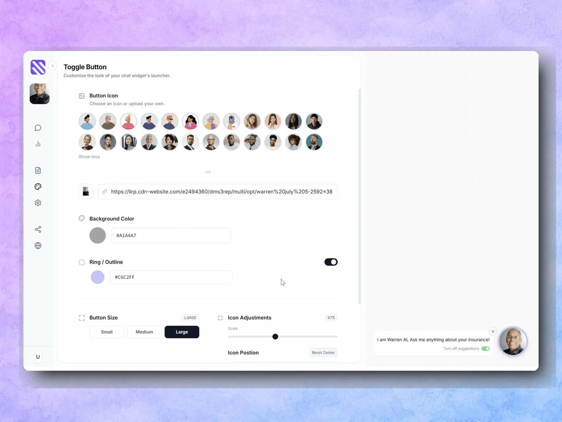 Screenshot 2 of SmushChat AI Chatbot Builder