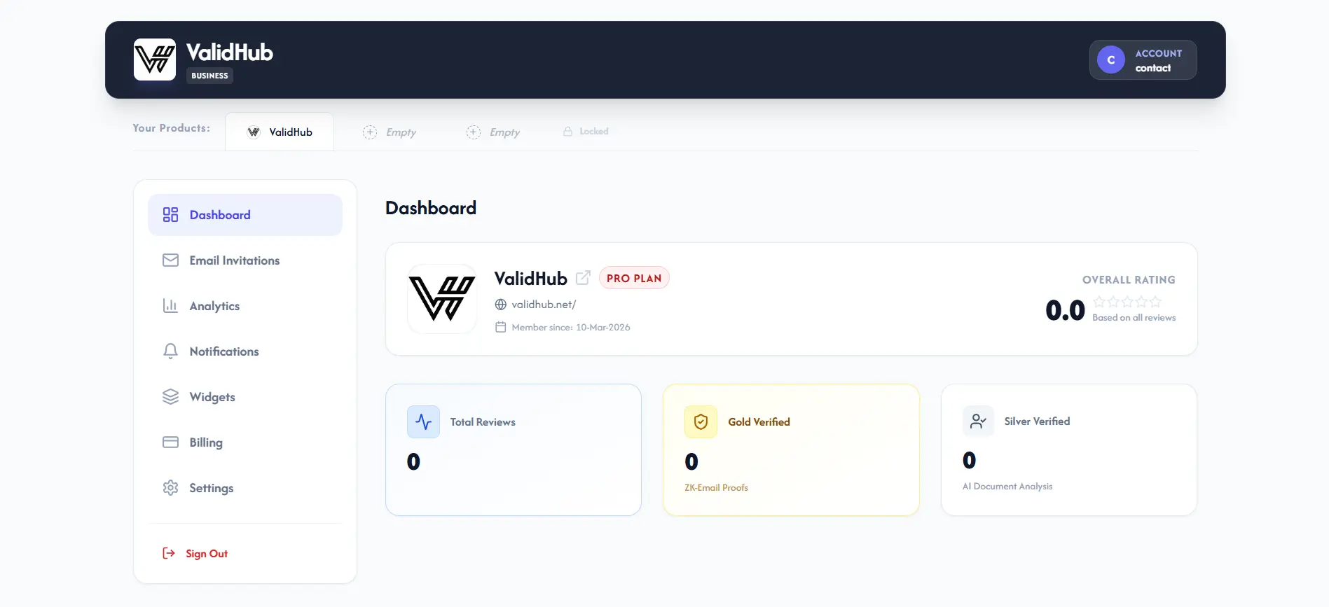 Screenshot 1 of ValidHub