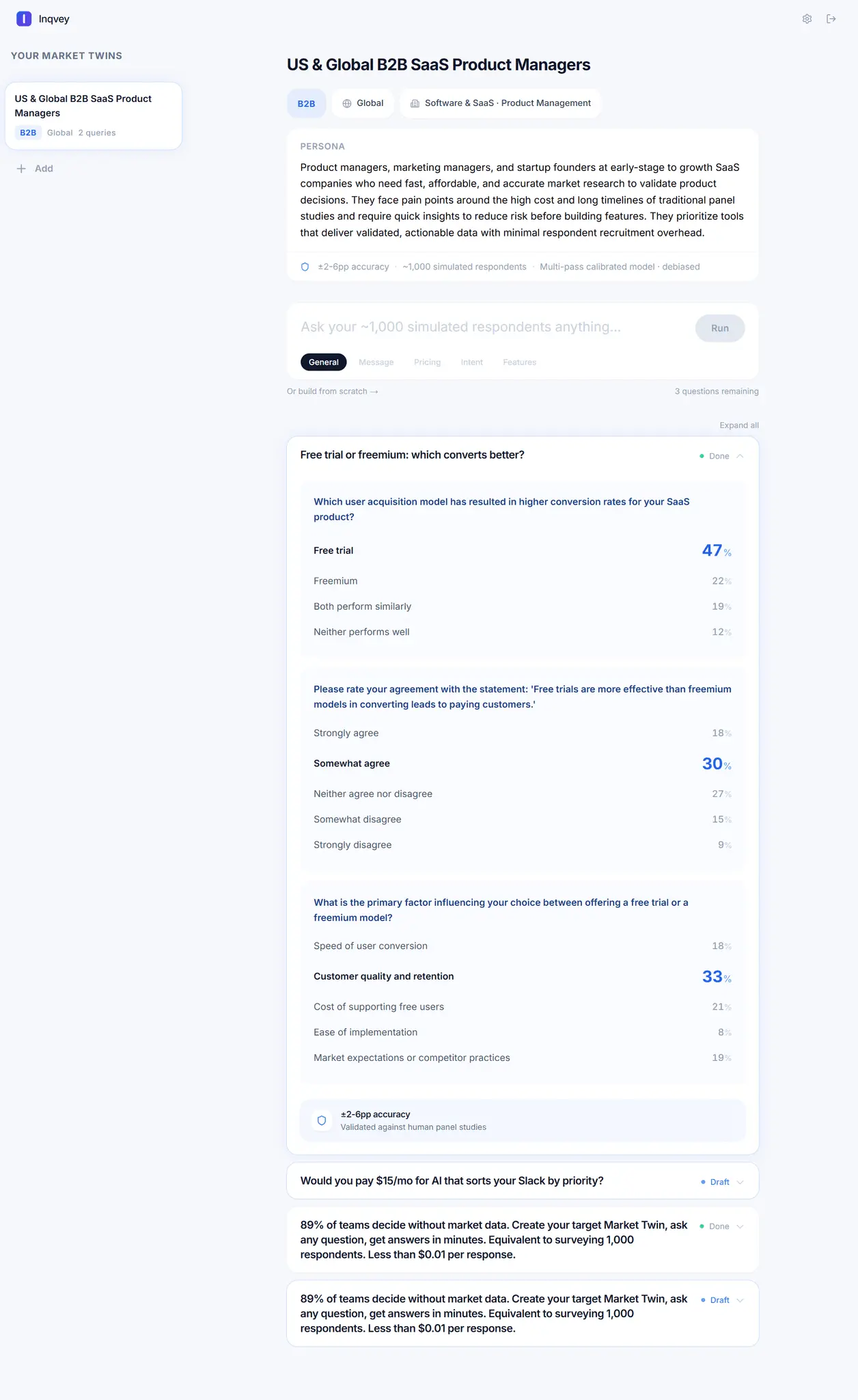 Screenshot 1 of Inqvey