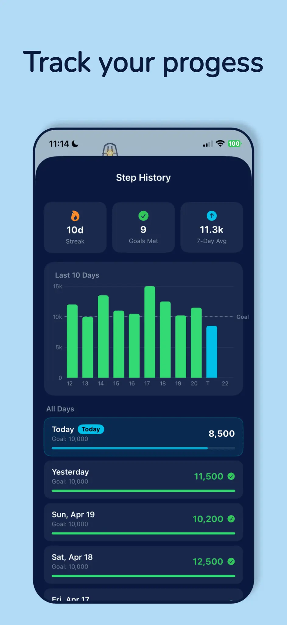 Screenshot 3 of Fish Steps