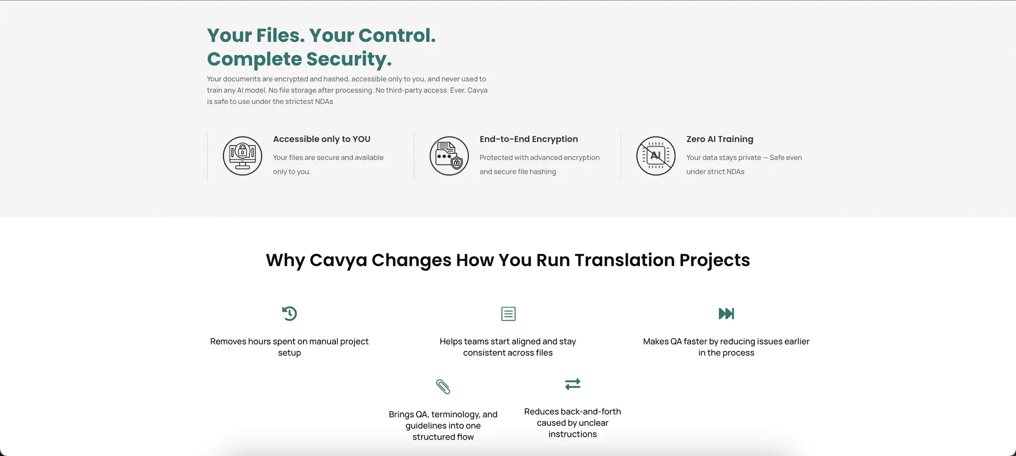Screenshot 1 of Cavya.ai