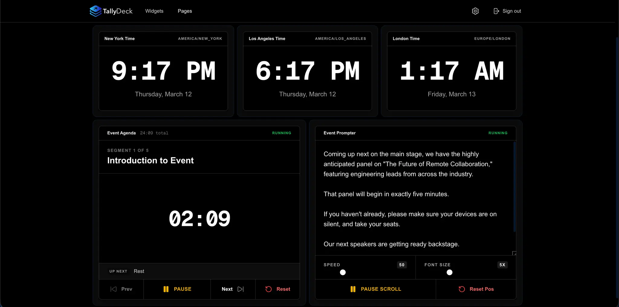 Screenshot 1 of TallyDeck