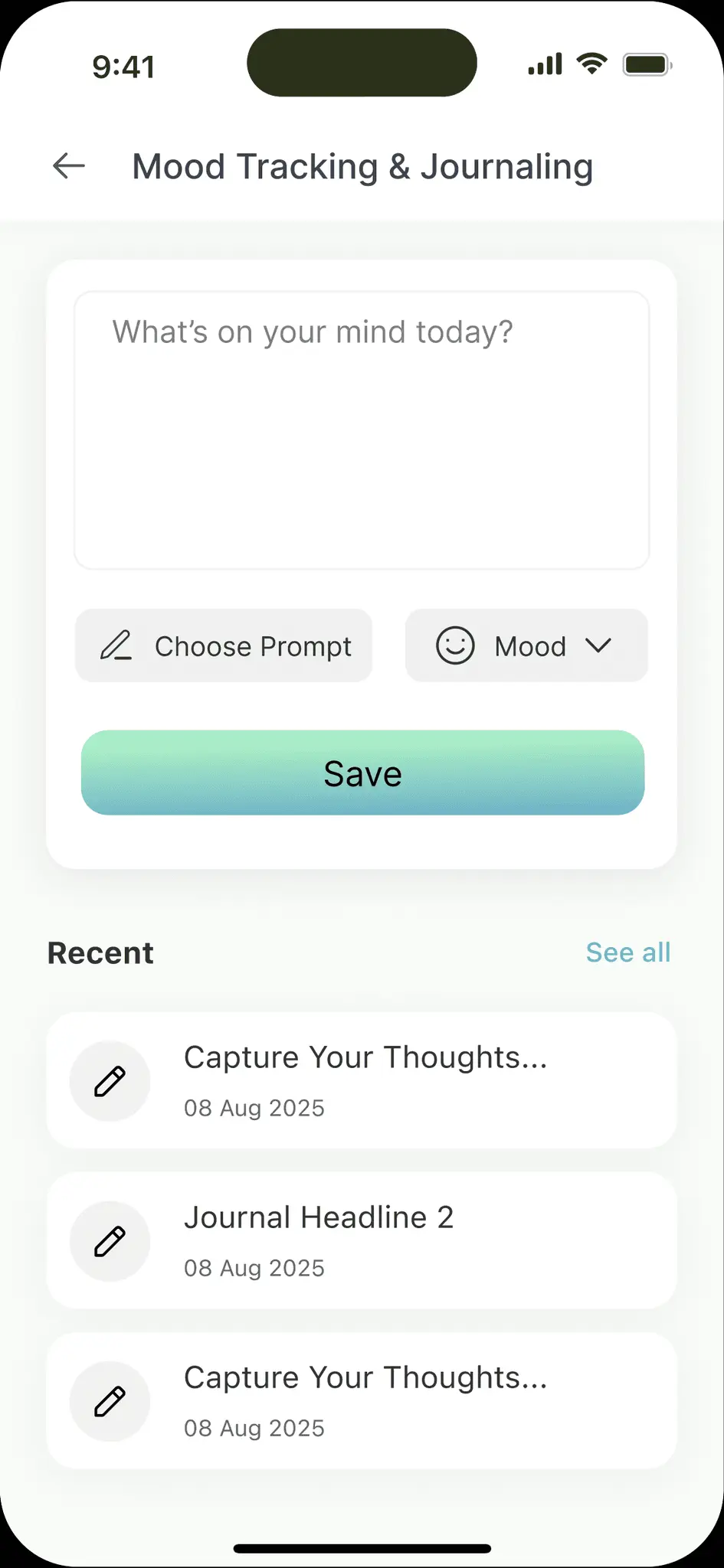 Screenshot 6 of therappai – Your personal AI therapist
