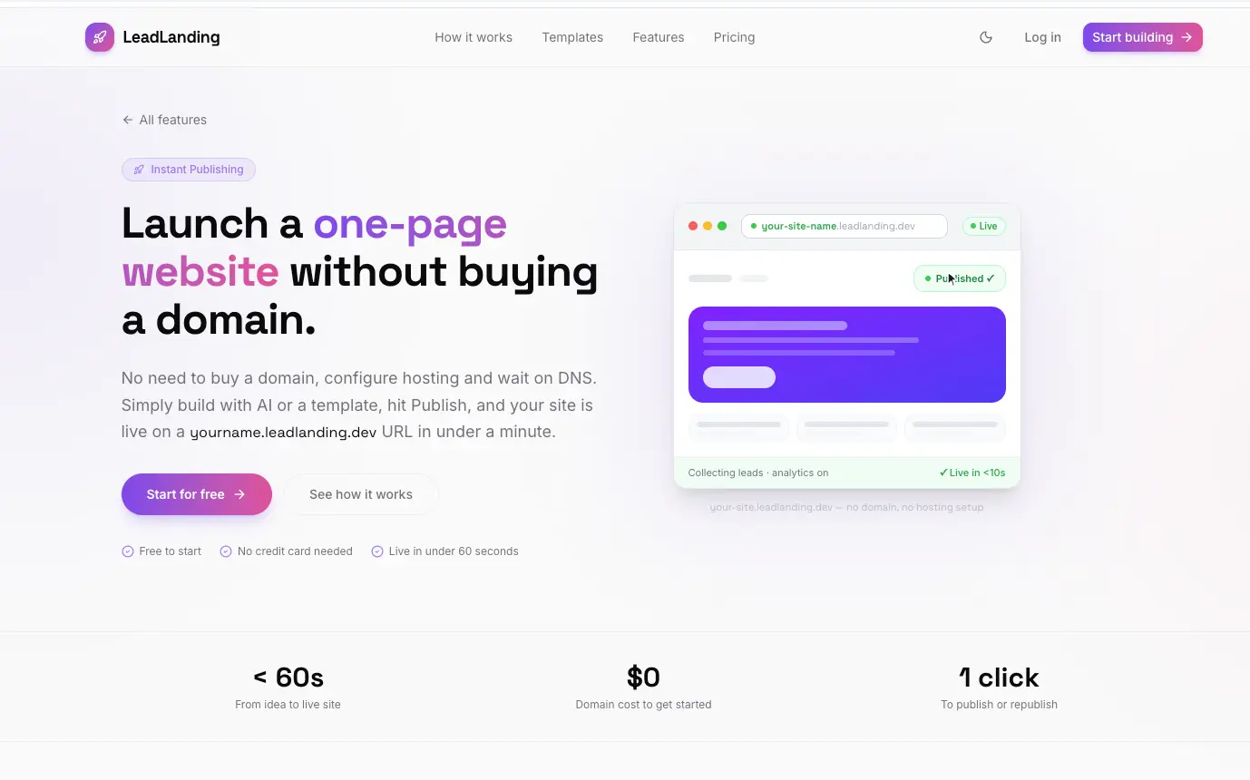 Screenshot 2 of LeadLanding