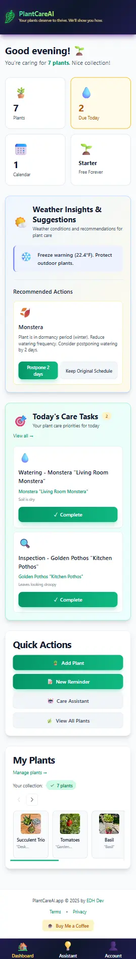 Screenshot 5 of PlantCareAI