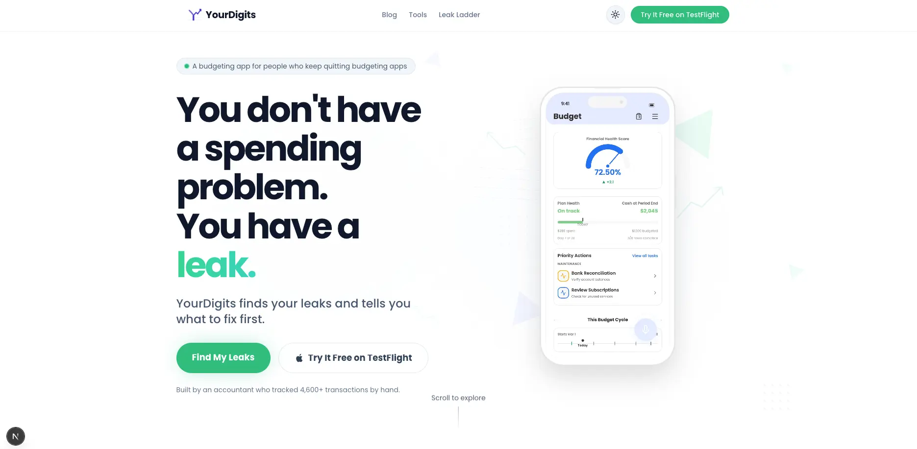 Screenshot 1 of YourDigits