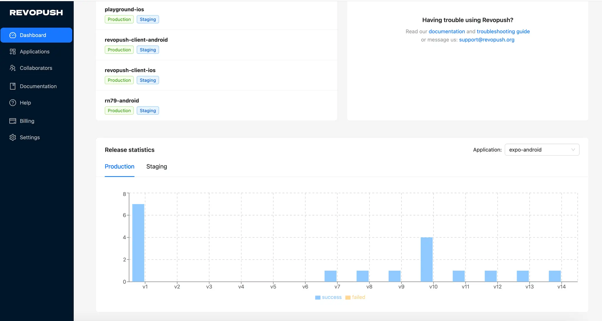 Screenshot 1 of Revopush