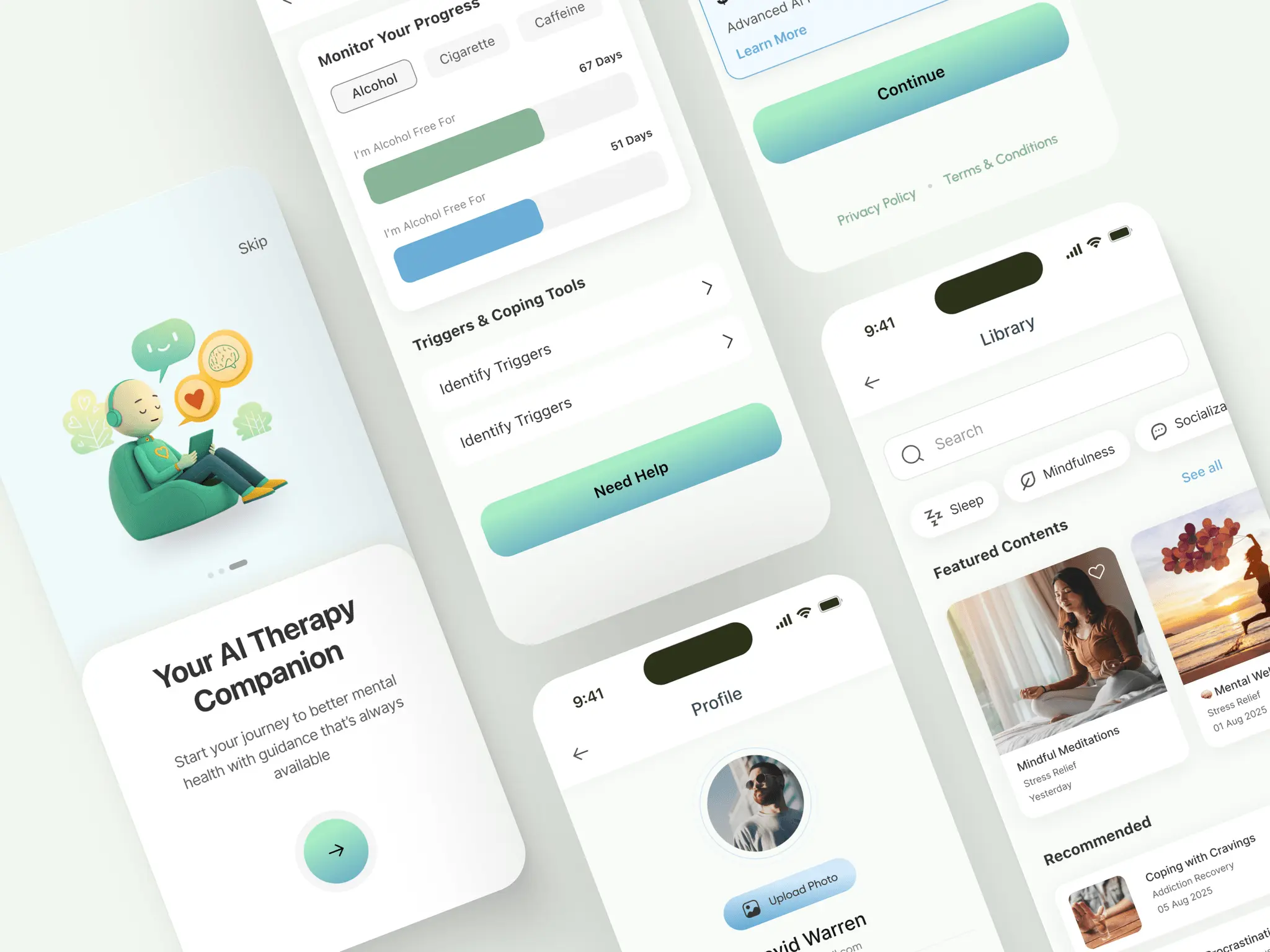 Screenshot 3 of therappai – Your personal AI therapist