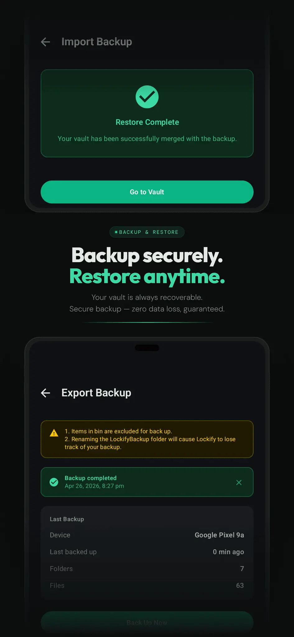 Screenshot 7 of Lockify – Hide & Encrypt Files
