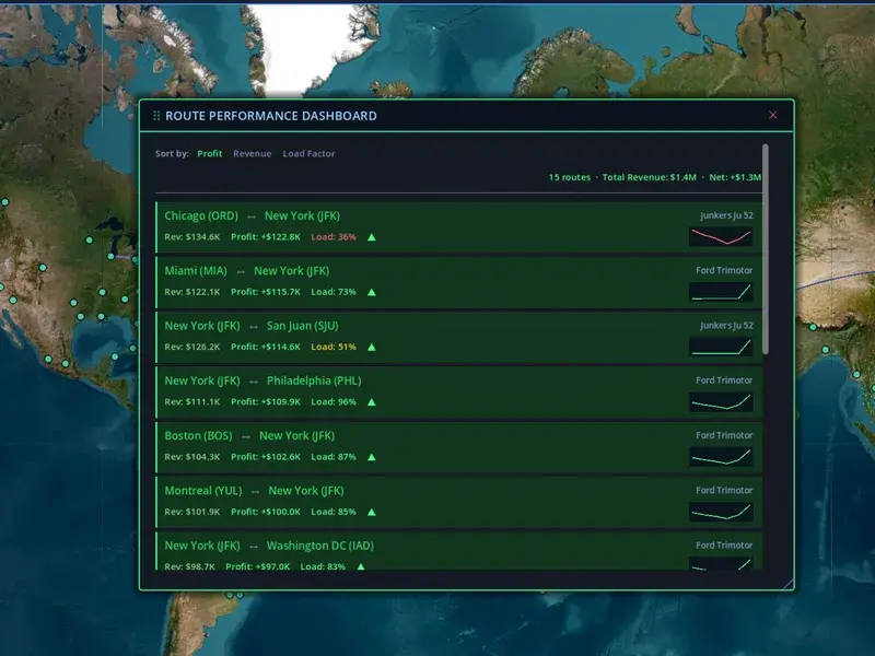 Screenshot 7 of SkyChart: Airline Executive
