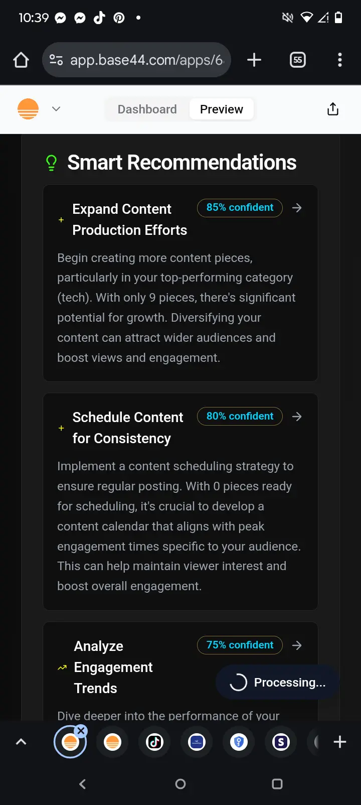 Screenshot 2 of Zenith Ai