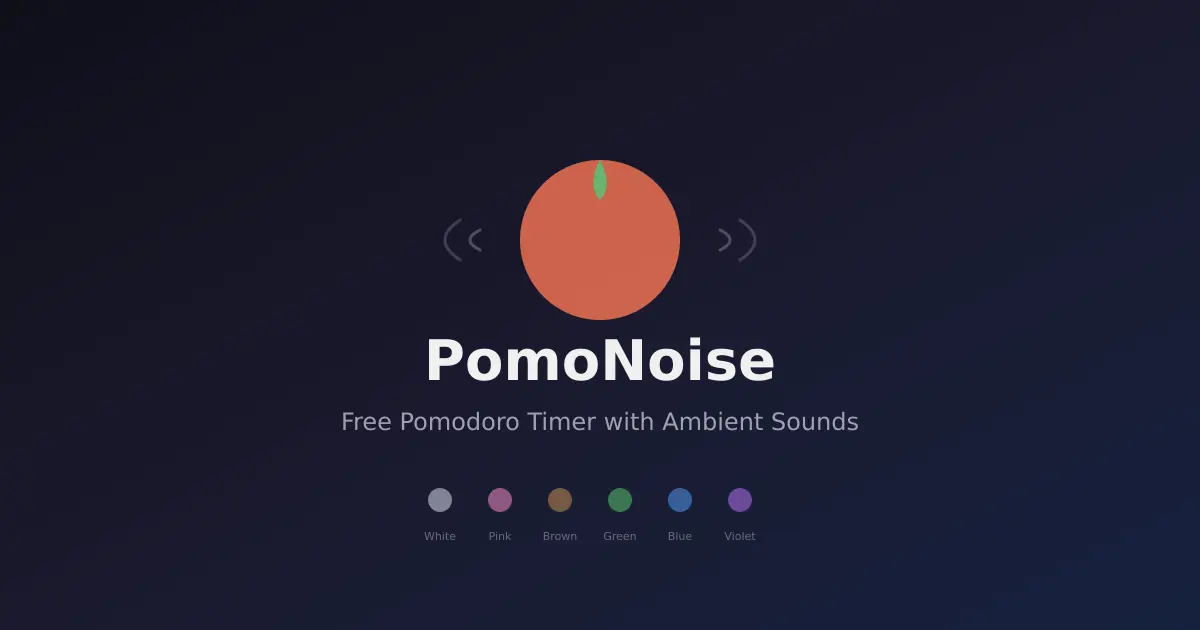 Screenshot 1 of PomoNoise