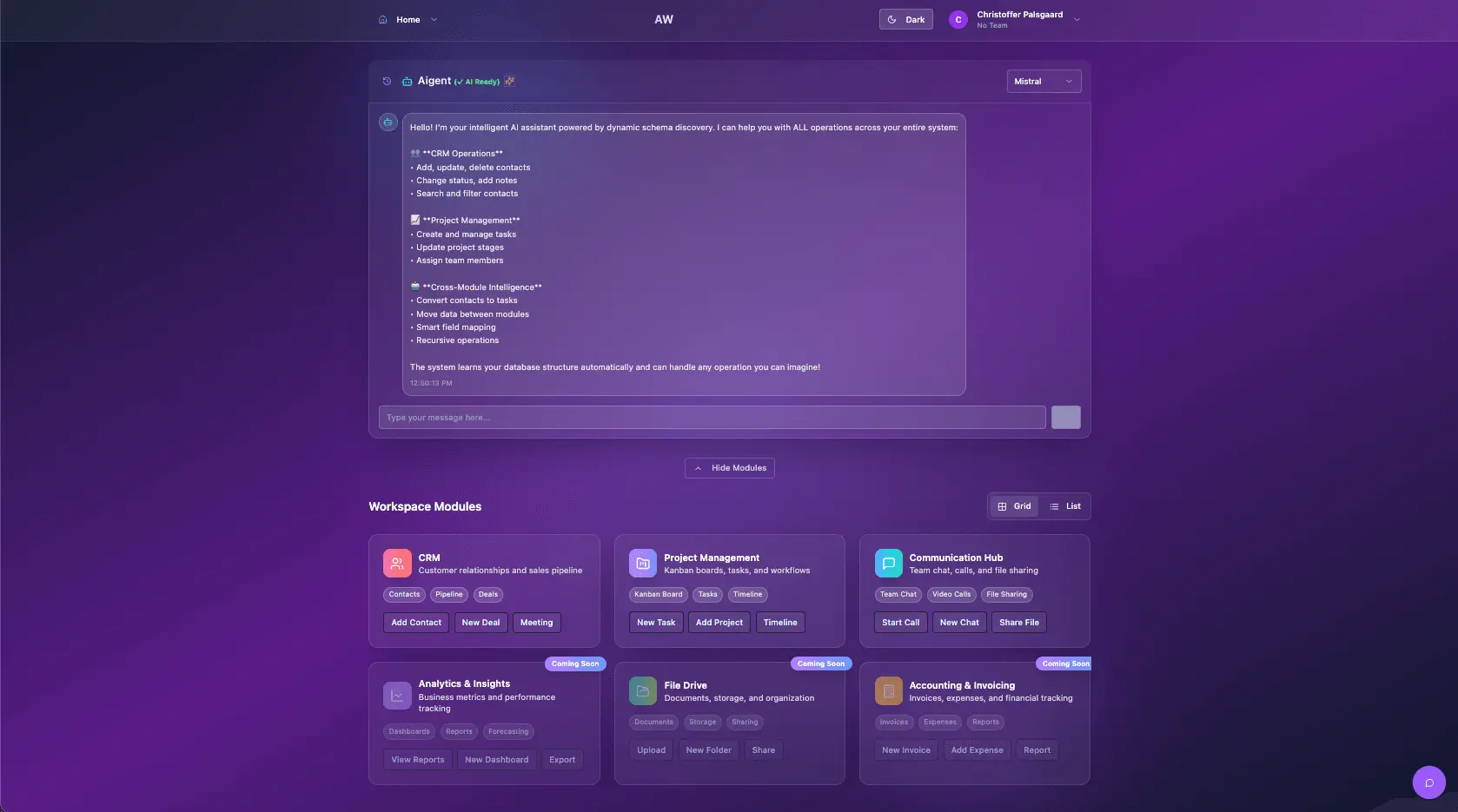 Screenshot 2 of AIgentwork
