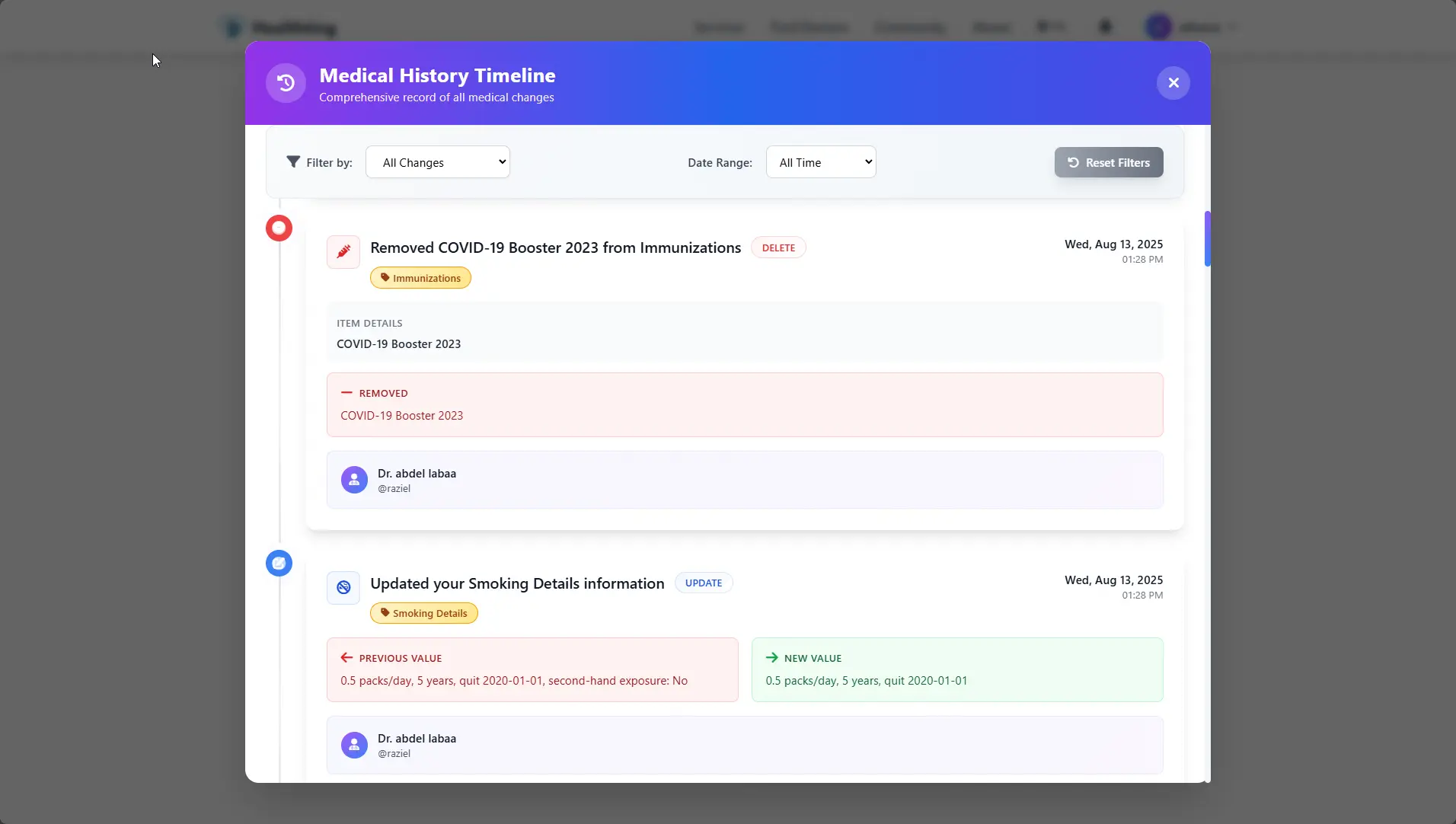 Screenshot 3 of https://www.healthting.com/