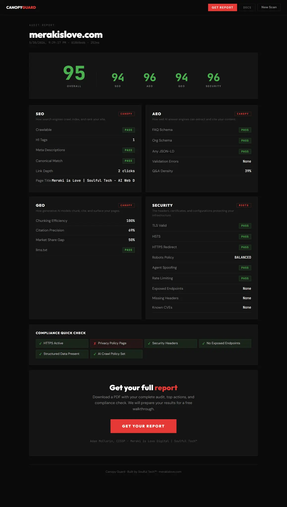 Screenshot 1 of Canopy Guard