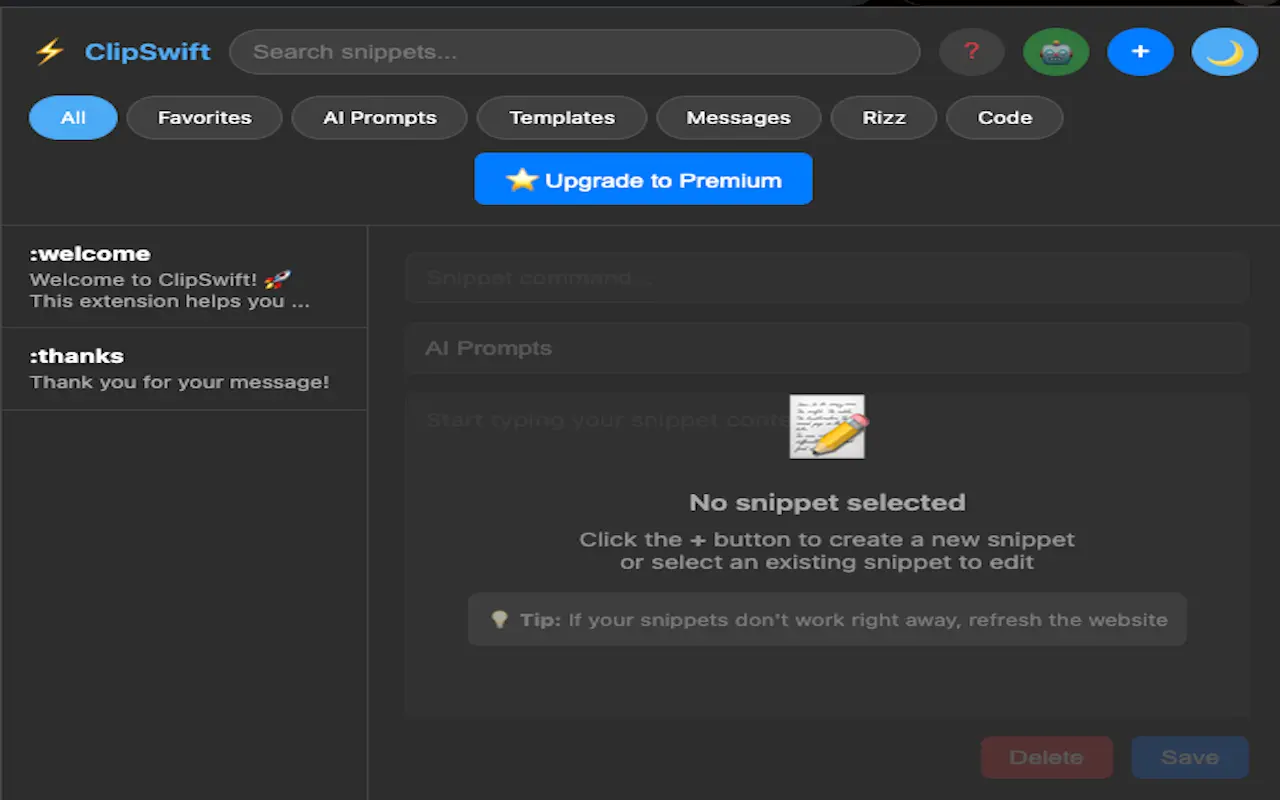 Screenshot 3 of ClipSwift