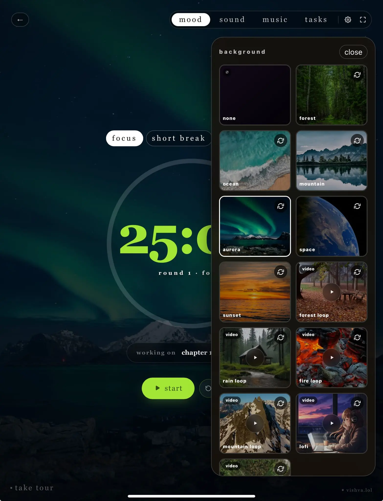 Screenshot 3 of Aesthetic Pomodoro