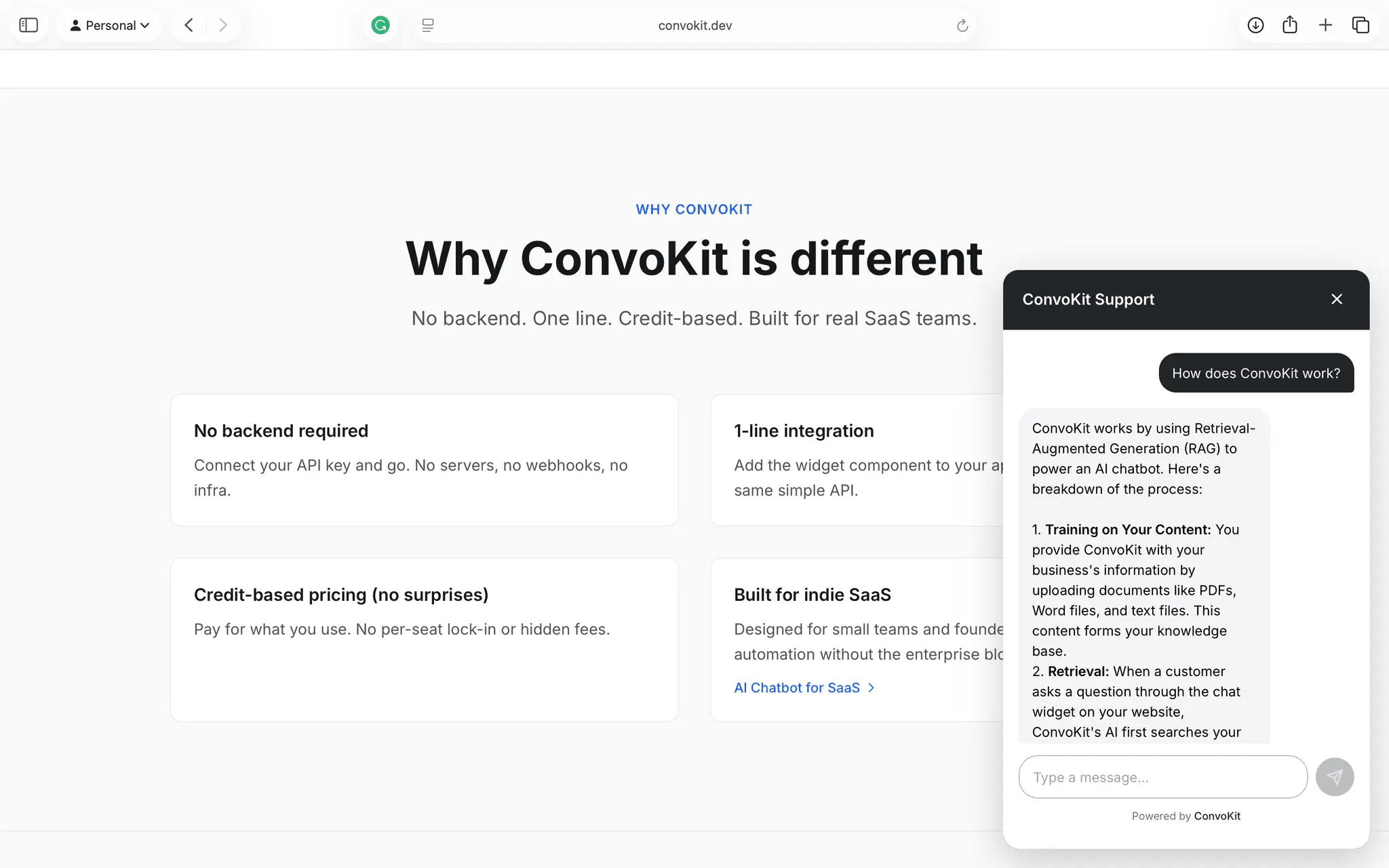 Screenshot 1 of ConvoKit