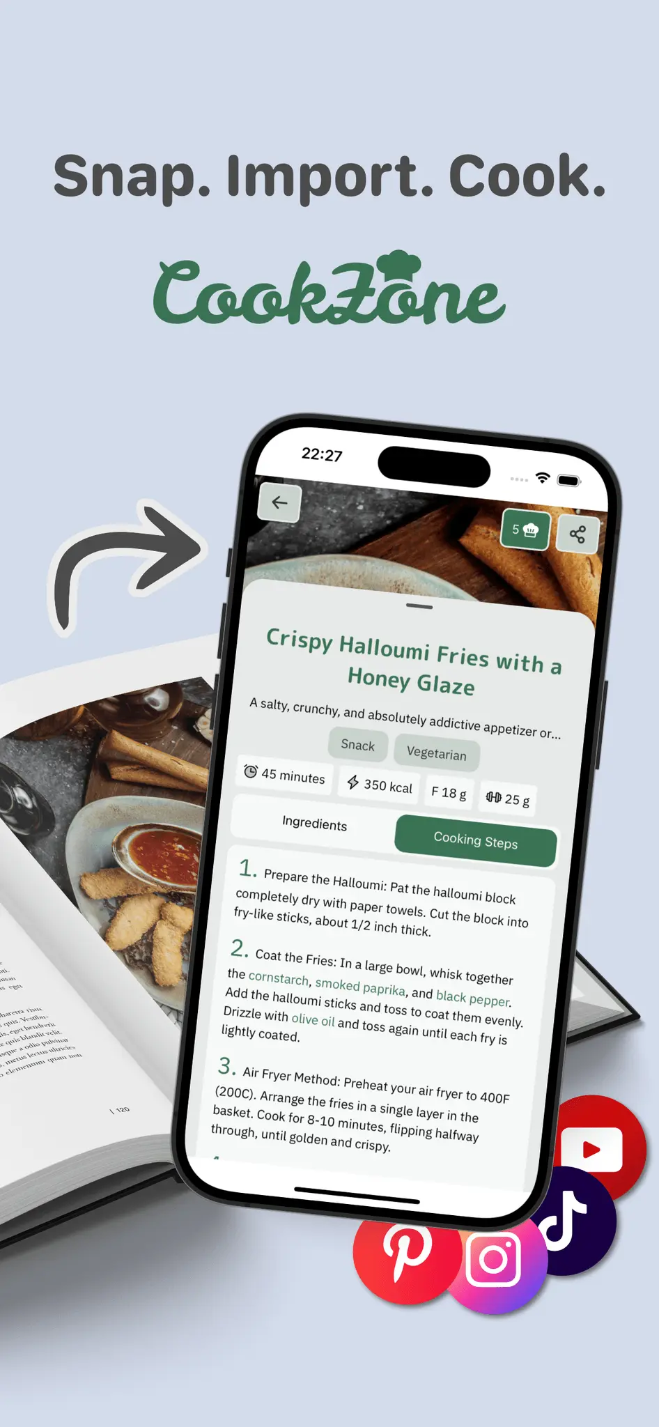 Screenshot 4 of CookZone Recipe Manager