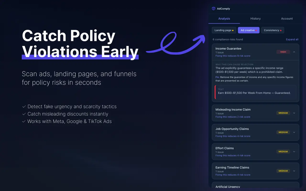 Screenshot 2 of AdComply