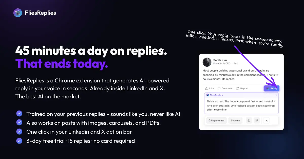 Screenshot 1 of FliesReplies