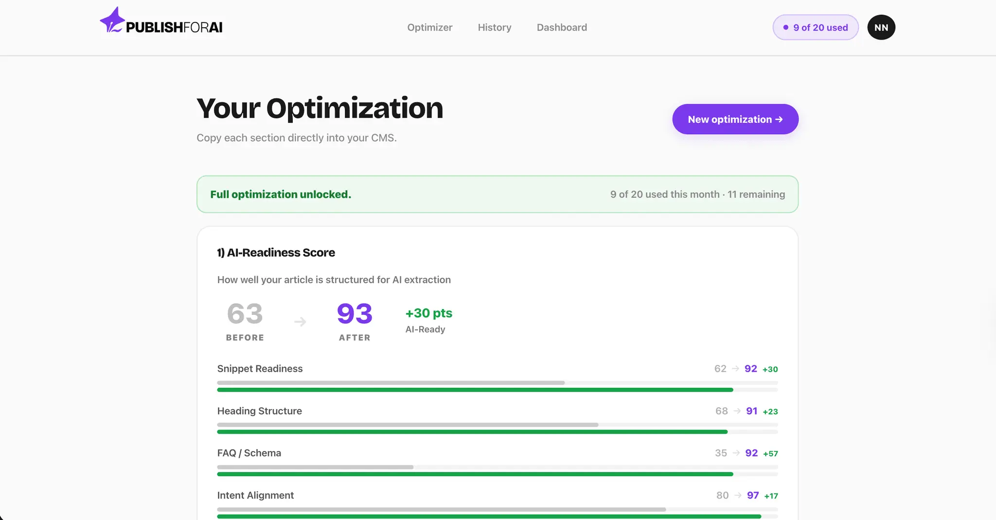 Screenshot 4 of Publish for AI