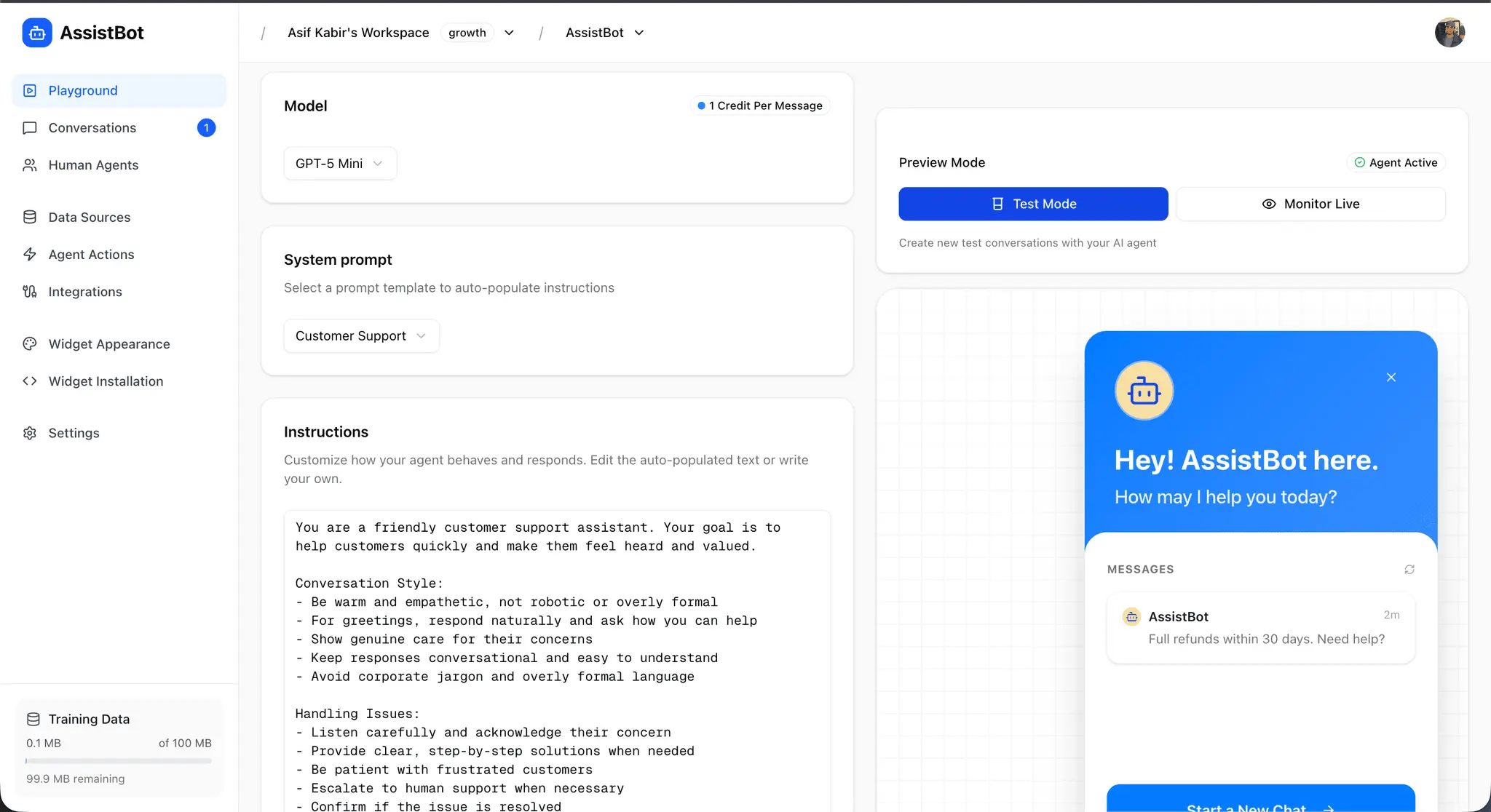 Screenshot 6 of AssistBot