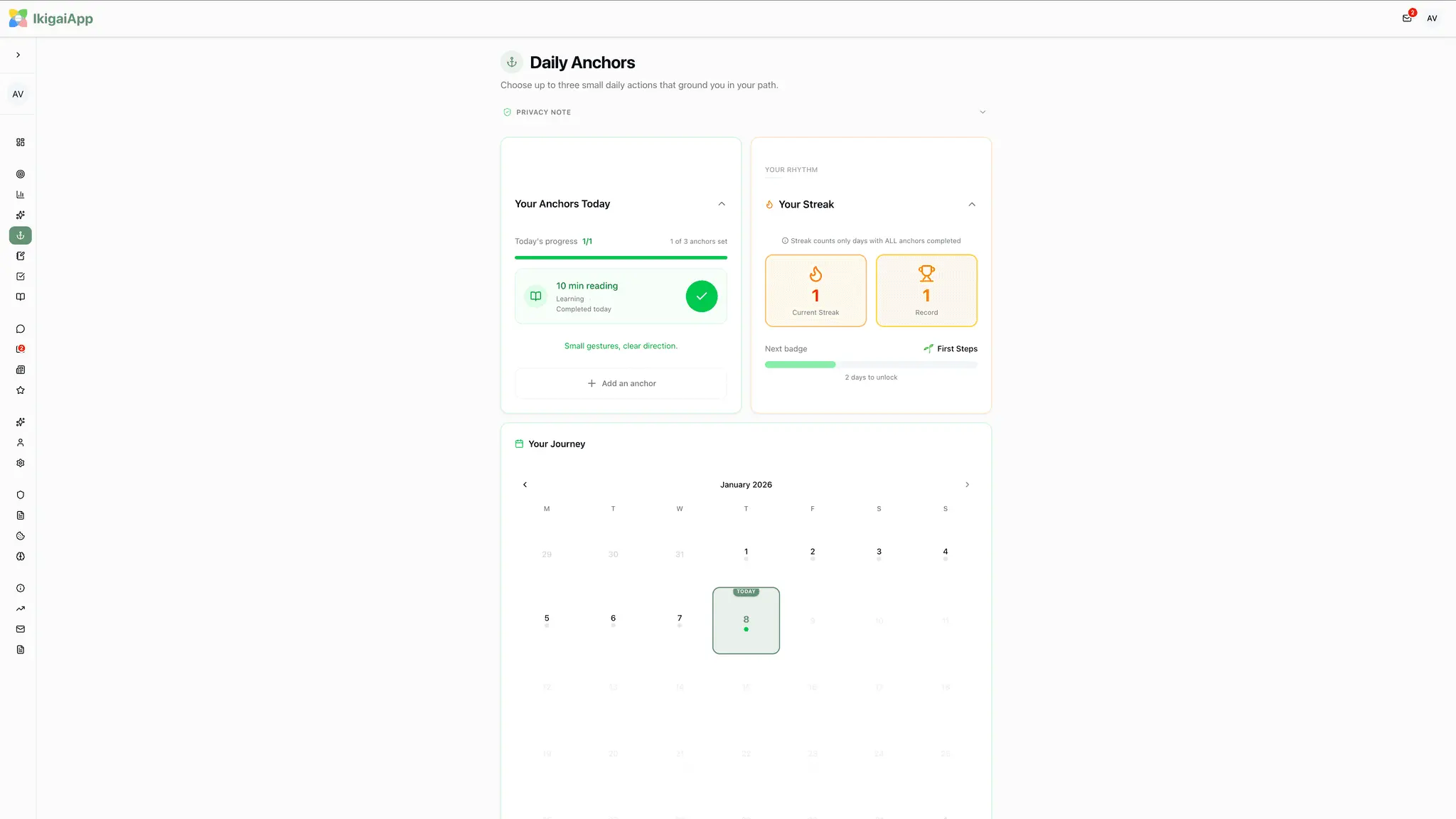Screenshot 2 of IkigaiApp