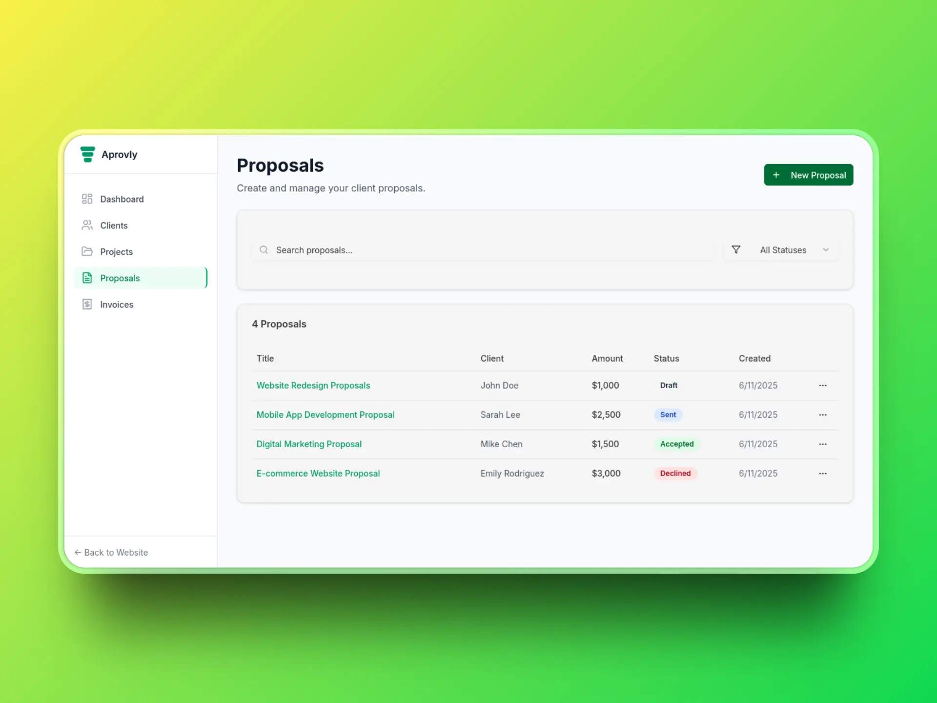 Screenshot 4 of Aprovly