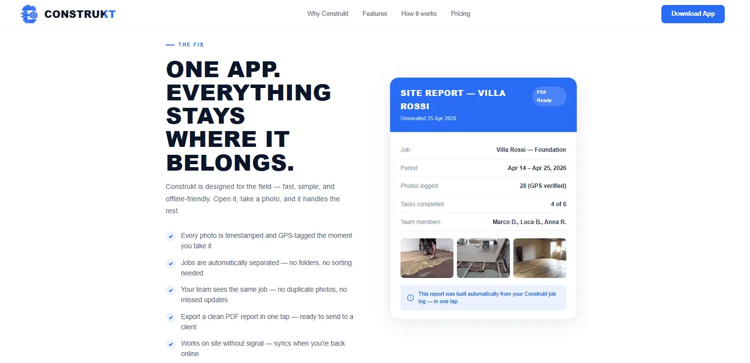 Screenshot 3 of ConstruktApp