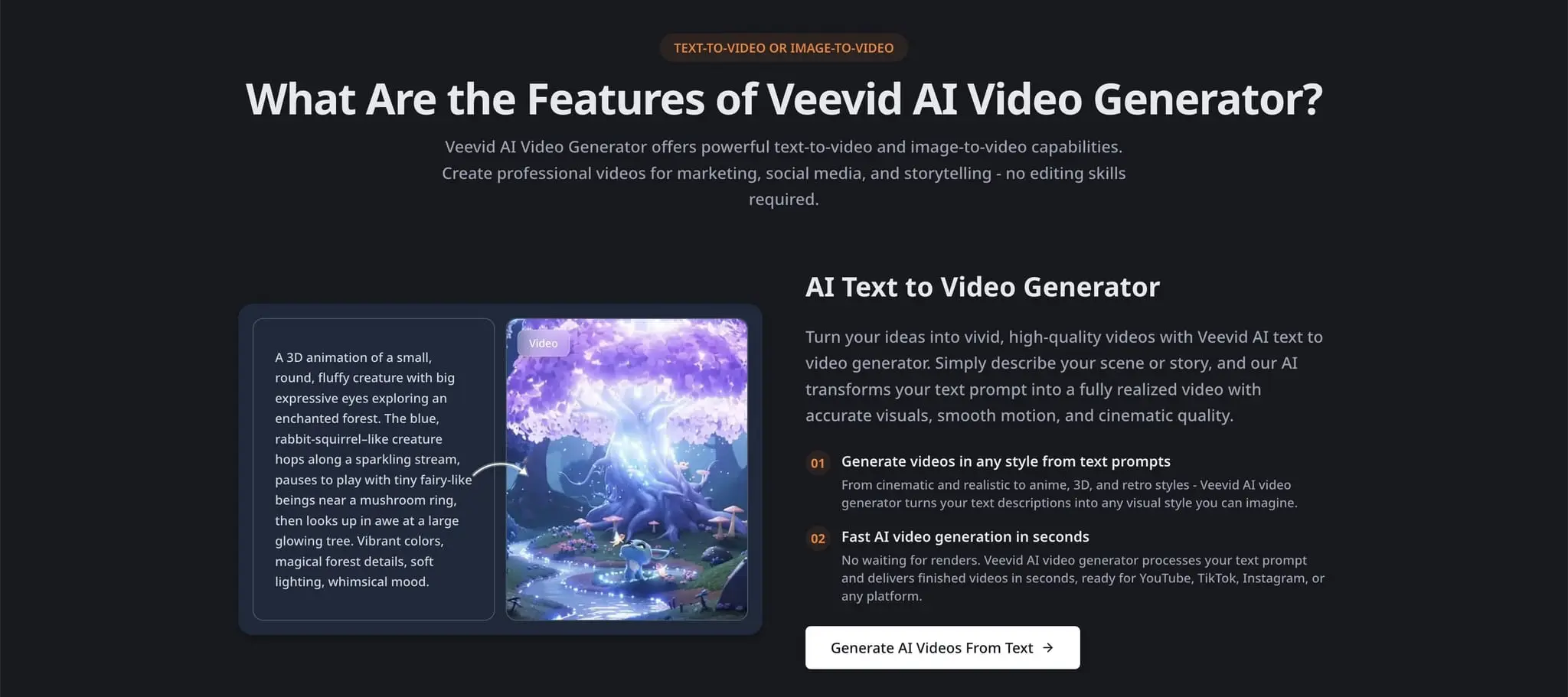 Screenshot 5 of Generate Cinematic AI Videos -   Veevid