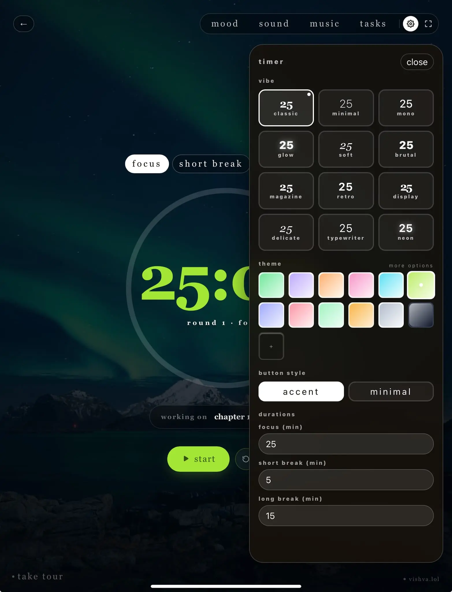 Screenshot 7 of Aesthetic Pomodoro