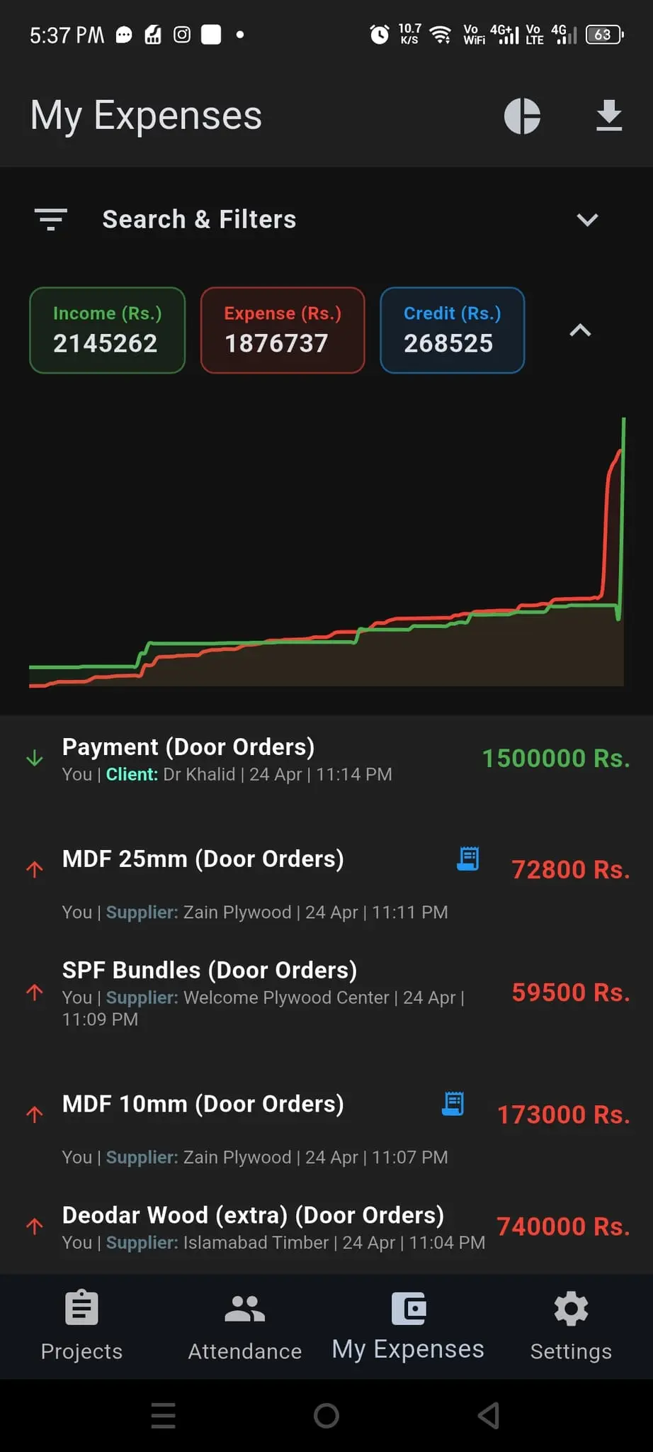 Screenshot 5 of CostTalk: Team Expense Tracker