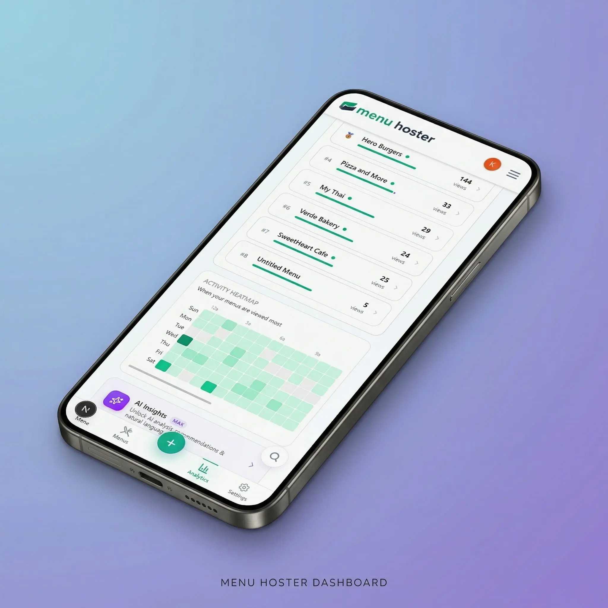 Screenshot 7 of MenuHoster